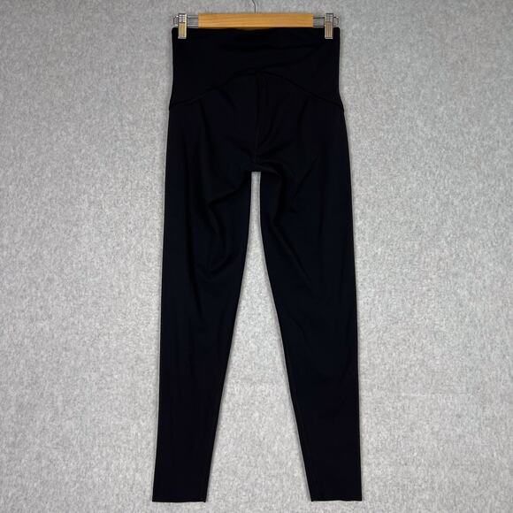 SPANX Black Booty Boost 7/8 Leggings Tummy Control Size Medium - Picture 5 of 12